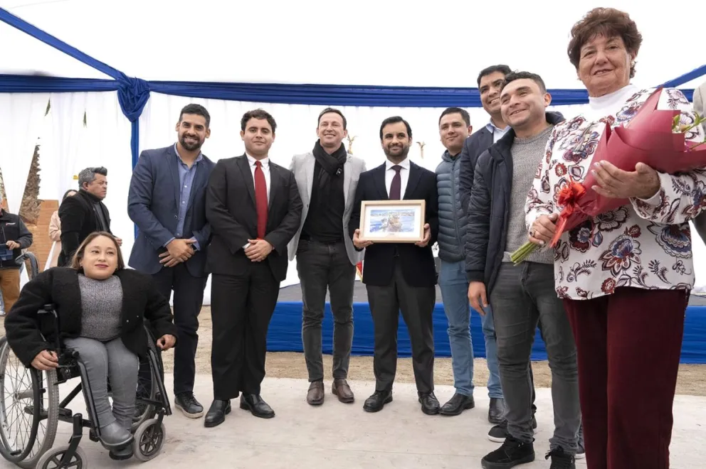 La inauguración de la oficina contó con la presenciadel ministro de Justicia, Jaime Gajardo. 