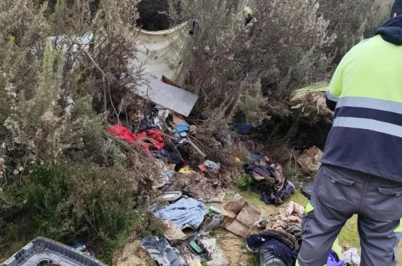 Retiran rucos y microbasural en Coquimbo para recuperar espacios públicos