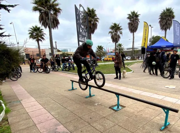 Celebración del Día Mundial del BMX en Coquimbo