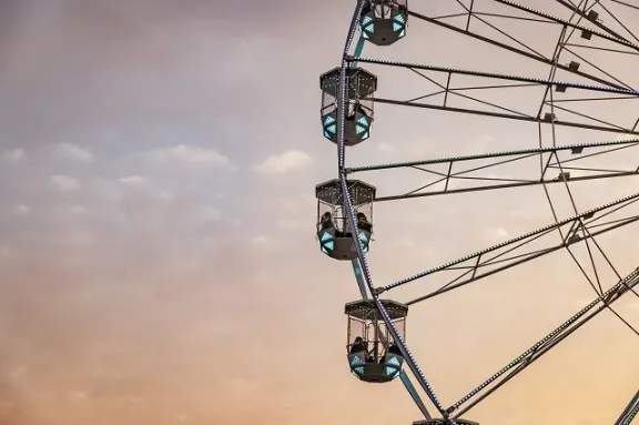 Gran rueda de la fortuna llega a La Serena