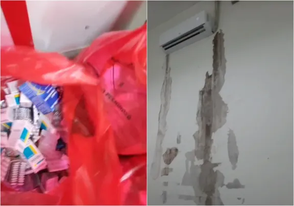 Coquimbo: Reportan filtraciones y moho en farmacia del CESFAM San Juan tras intensas lluvias