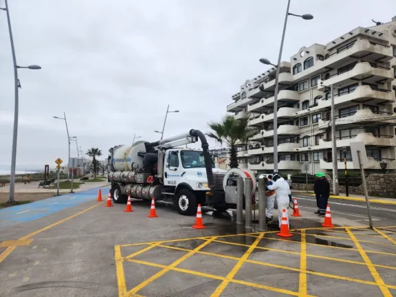 Alerta preventiva en Aguas del Valle por sistema frontal