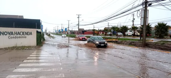 Lluvias generan daños en La Serena: Revisa montos de agua caída