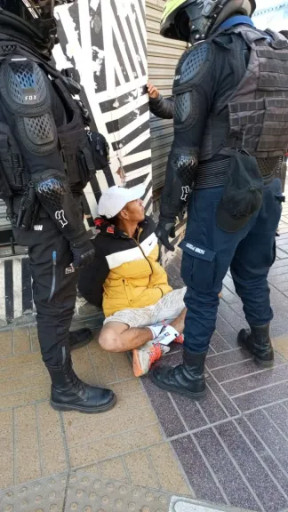Inspectores motorizados de Coquimbo actúan rápidamente ante amenazas en calle Aldunate