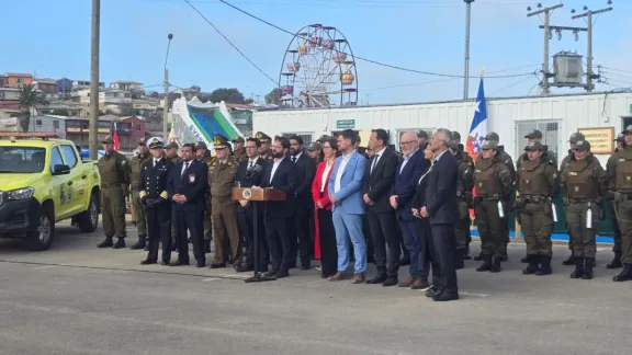 Presidente Boric inaugura Comisaría Temporal en La Pampilla