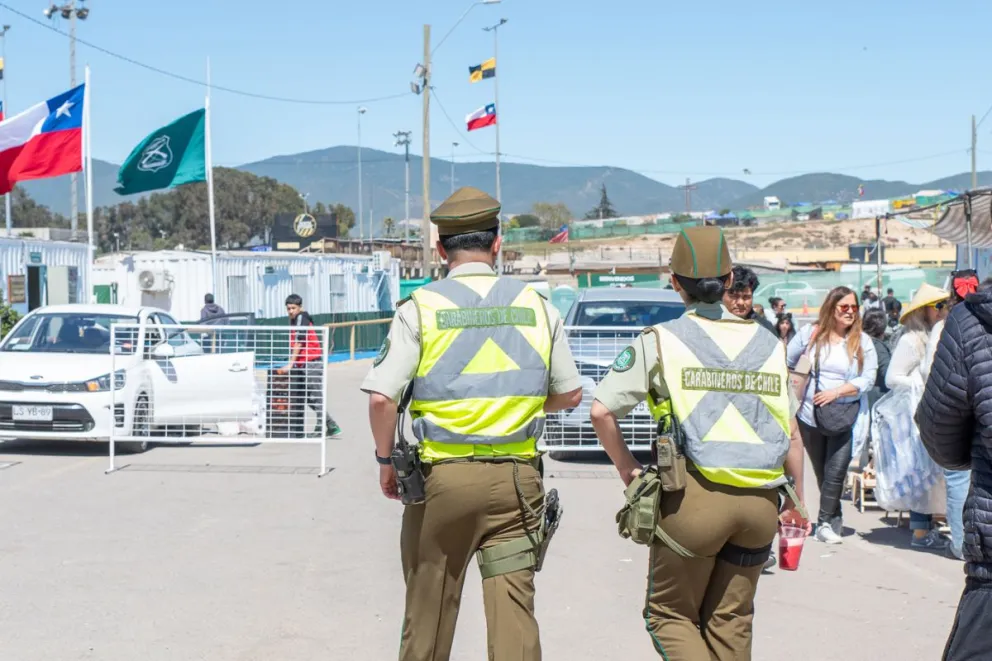 En lo que va de esta fiesta se han detenido a 44 personas por diversos delitos./ Cristian Silva