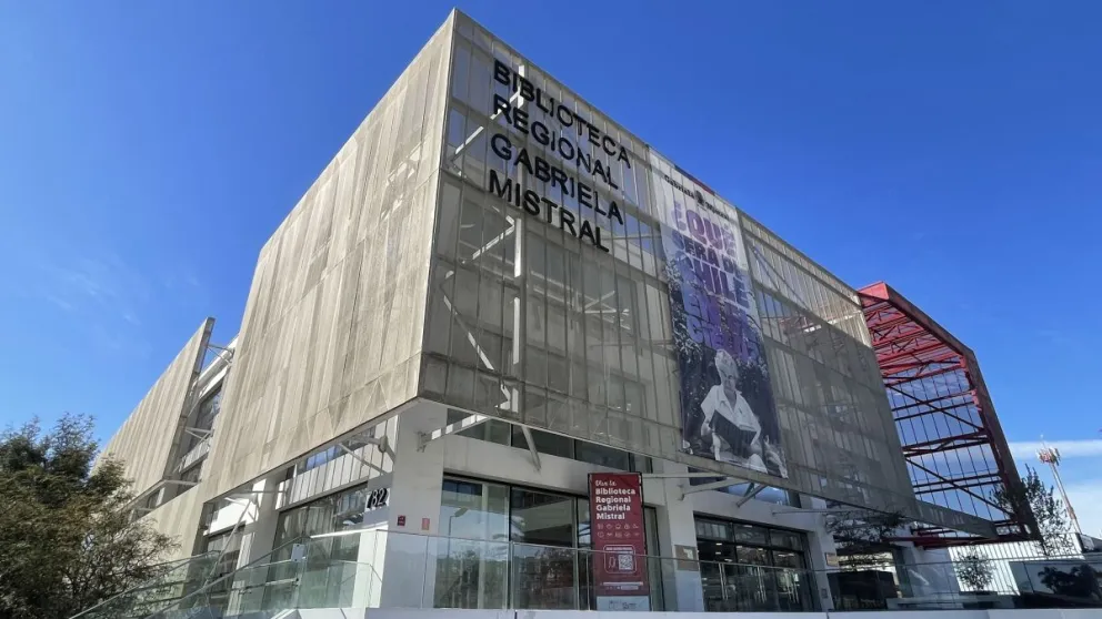 Biblioteca Regional Gabriela Mistral inicia proceso de obras de conservación de su edificio