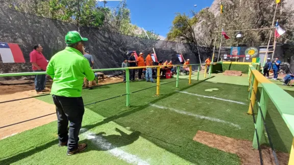 Cuadrangular de rayuela en Paihuano y Vicuña Cuadrangular de rayuela en Paihuano y Vicuña