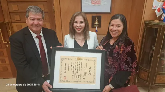 Rectora de la Universidad de La Serena reconocida por su aporte a Chile-Japón