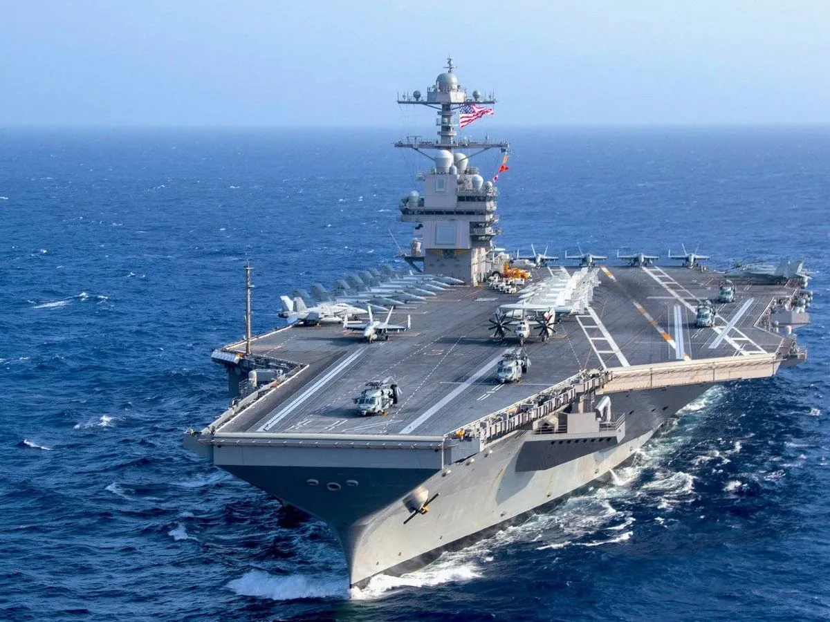 EE. UU. Despliega su Mayor Portaaviones en el Caribe Ante Tensión con ...