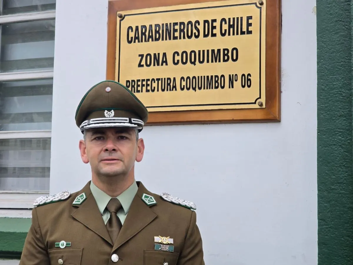 Nuevo Prefecto de Carabineros en Coquimbo: Teniente Coronel Juan Escobar Cisterna Nuevo Prefecto de Carabineros en Coquimbo: Teniente Coronel Juan Escobar Cisterna