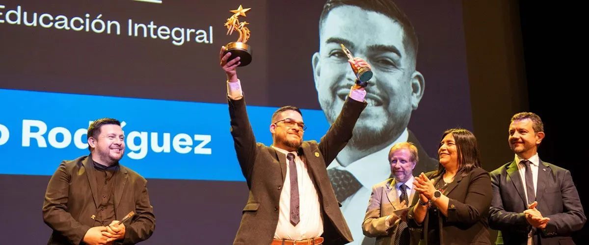 Profesor U. de La Serena gana Global Teacher Prize Chile 2025 Profesor U. de La Serena gana Global Teacher Prize Chile 2025