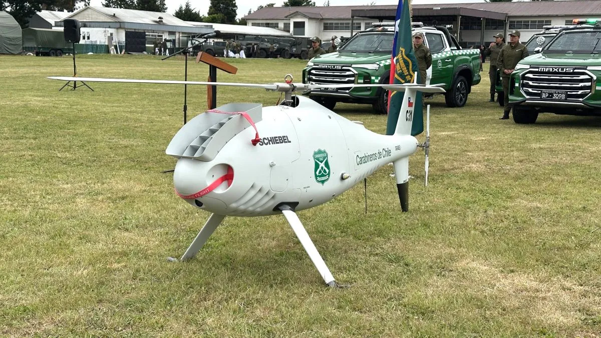 Camcopter: aeronave no tripulada para combatir narcotráfico