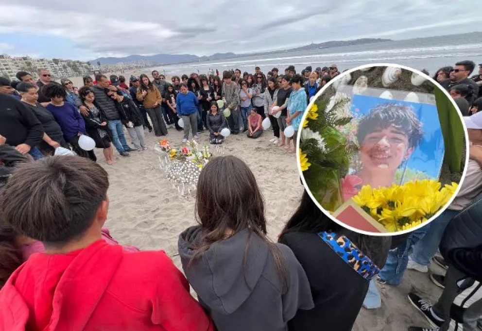 Familia de Alejandro realiza emotiva velatón en Cuatro Esquinas: búsqueda continuará hasta este lunes