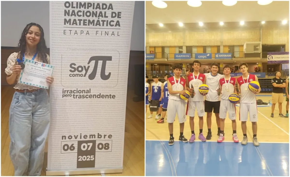 Alumna andresiana gana bronce en Olimpiadas y equipo de básquetbol es campeón nacional