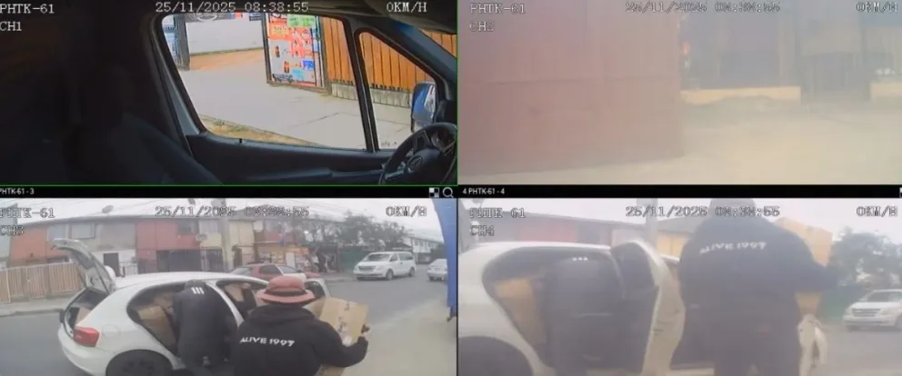 Coquimbo: Operativo de Carabineros culminó con siete detenidos vinculados al robo de cigarros