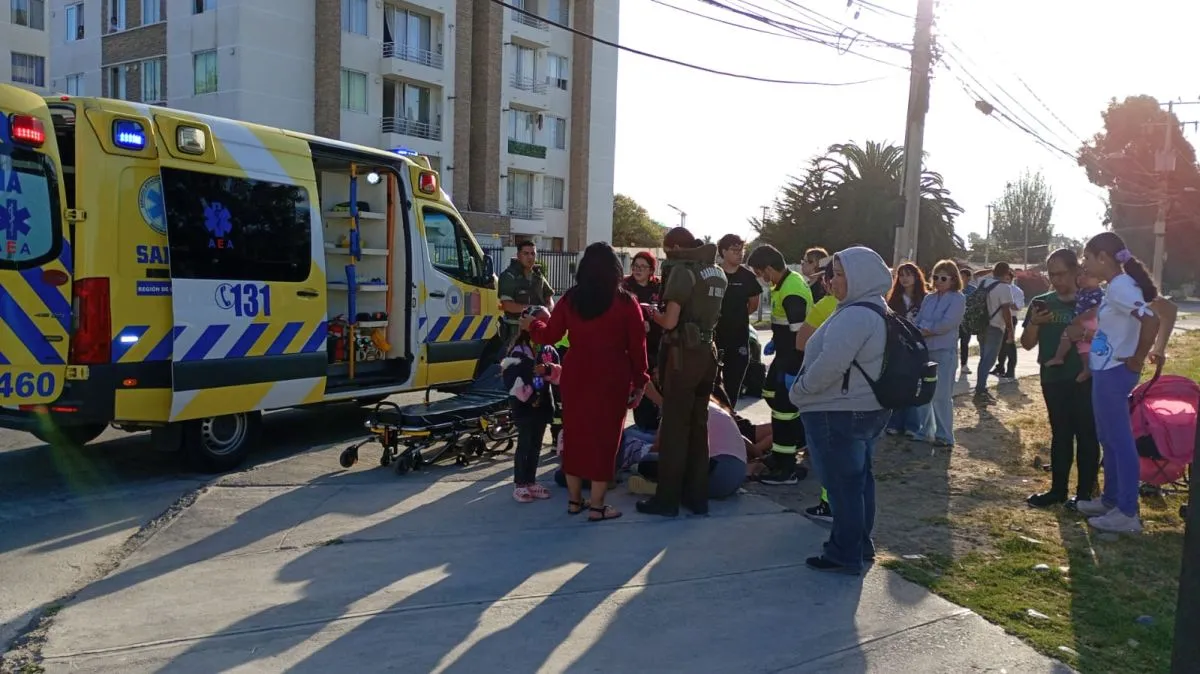 Colisión por alcance en La Serena deja dos lesionados