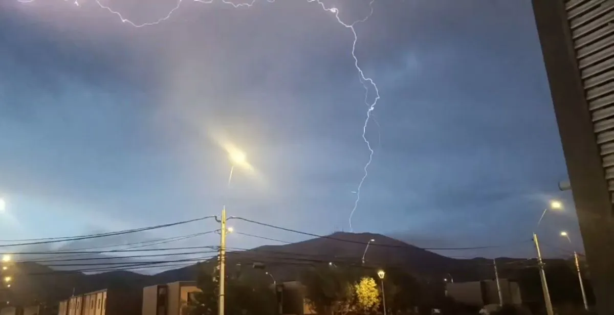 Tormentas eléctricas sorprenden La Serena - Coquimbo Tormentas eléctricas sorprenden La Serena - Coquimbo