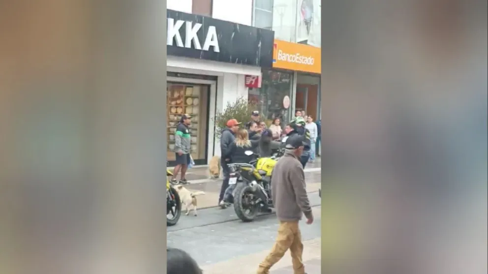 Inspectores municipales fueron agredidos durante operativo en el centro de Coquimbo