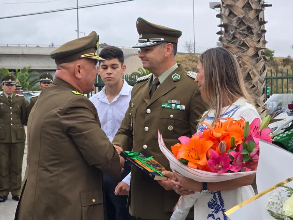 Prefecto de Carabineros Coquimbo es ascendido al grado de Coronel