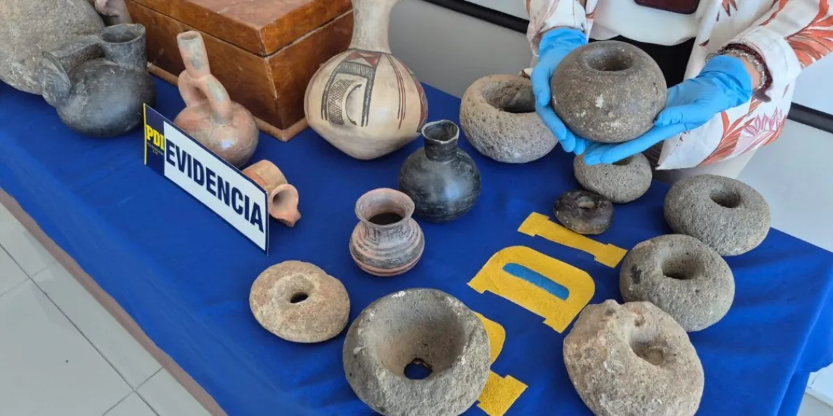 Aperciben a anticuario chileno por posesión ilegal de 36 piezas arqueológicas Aperciben a anticuario chileno por posesión ilegal de 36 piezas arqueológicas
