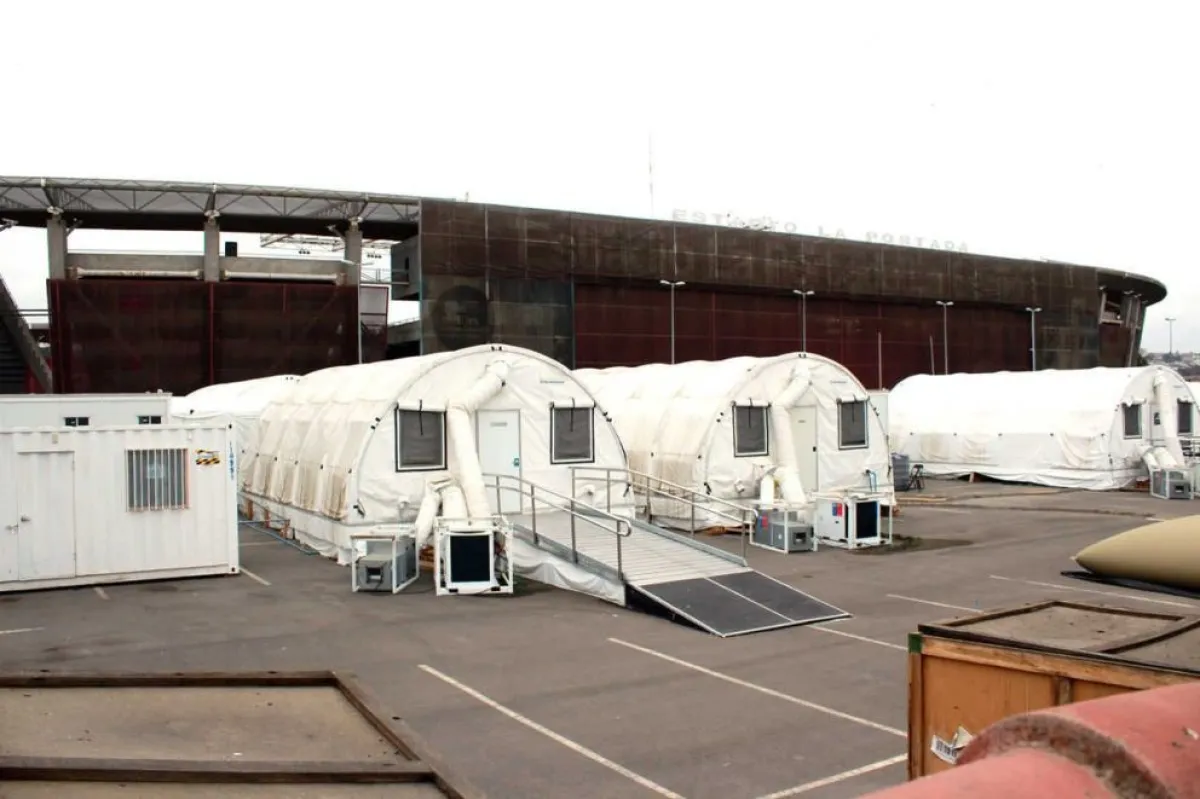 Hospital modular reabrirá como Centro de Extensión Comunitario en Salud Hospital modular reabrirá como Centro de Extensión Comunitario en Salud