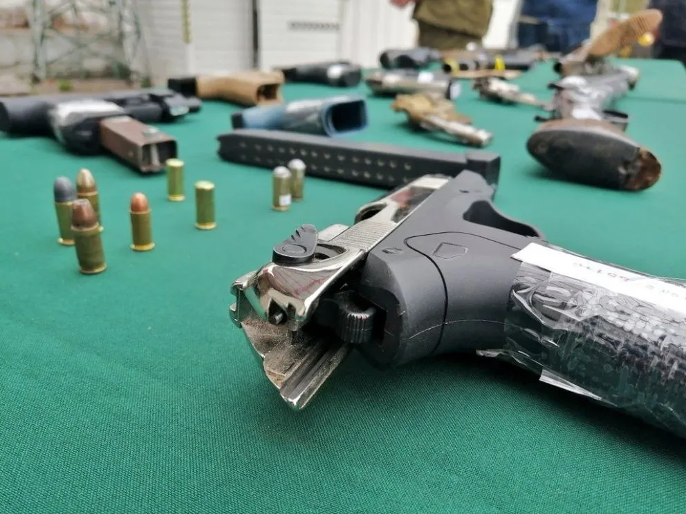 Disminuye el decomiso de armas: se registran 119 incautaciones en lo que va de 2025
