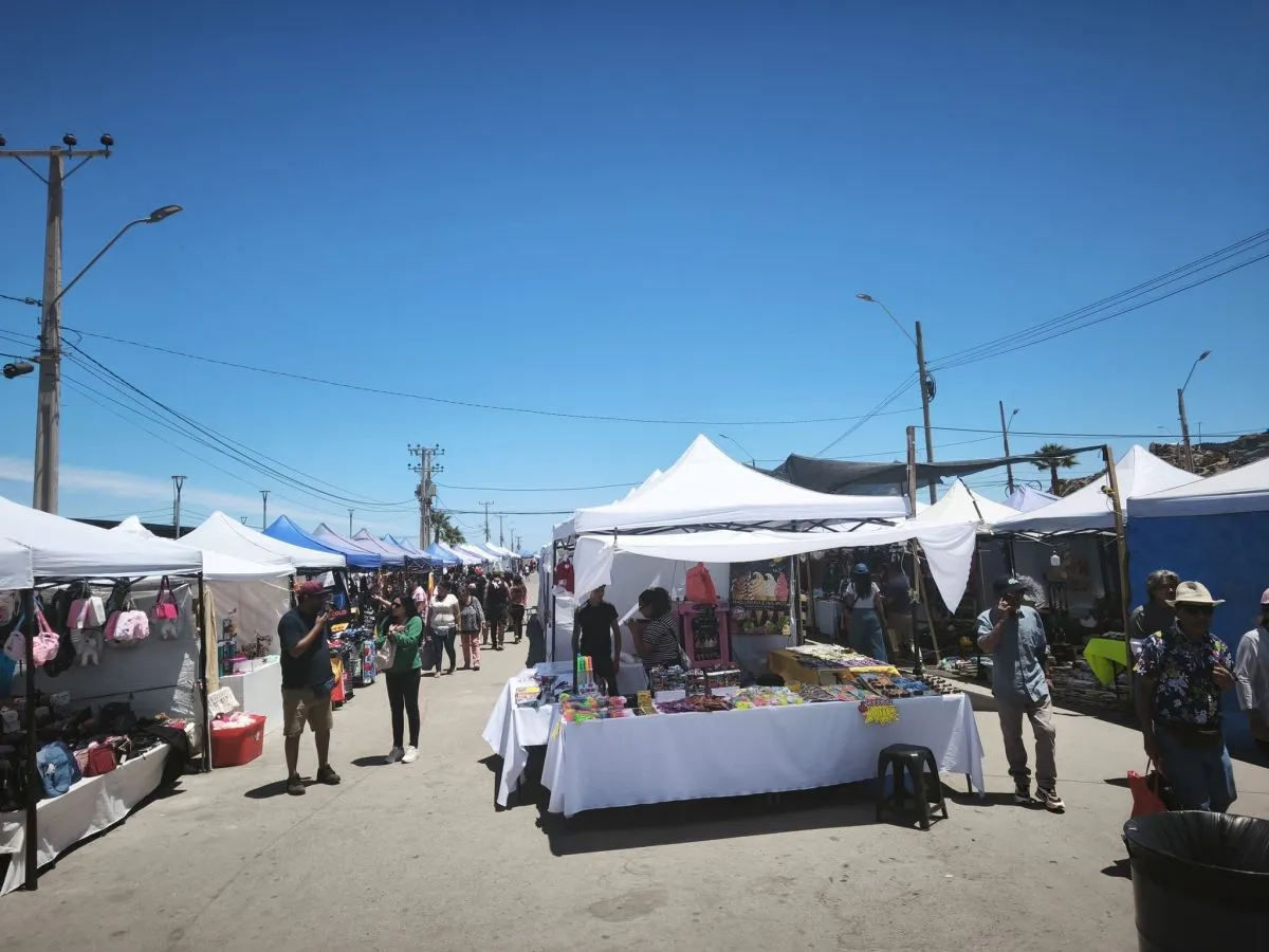 Artistas en la Pampilla Navideña este lunes