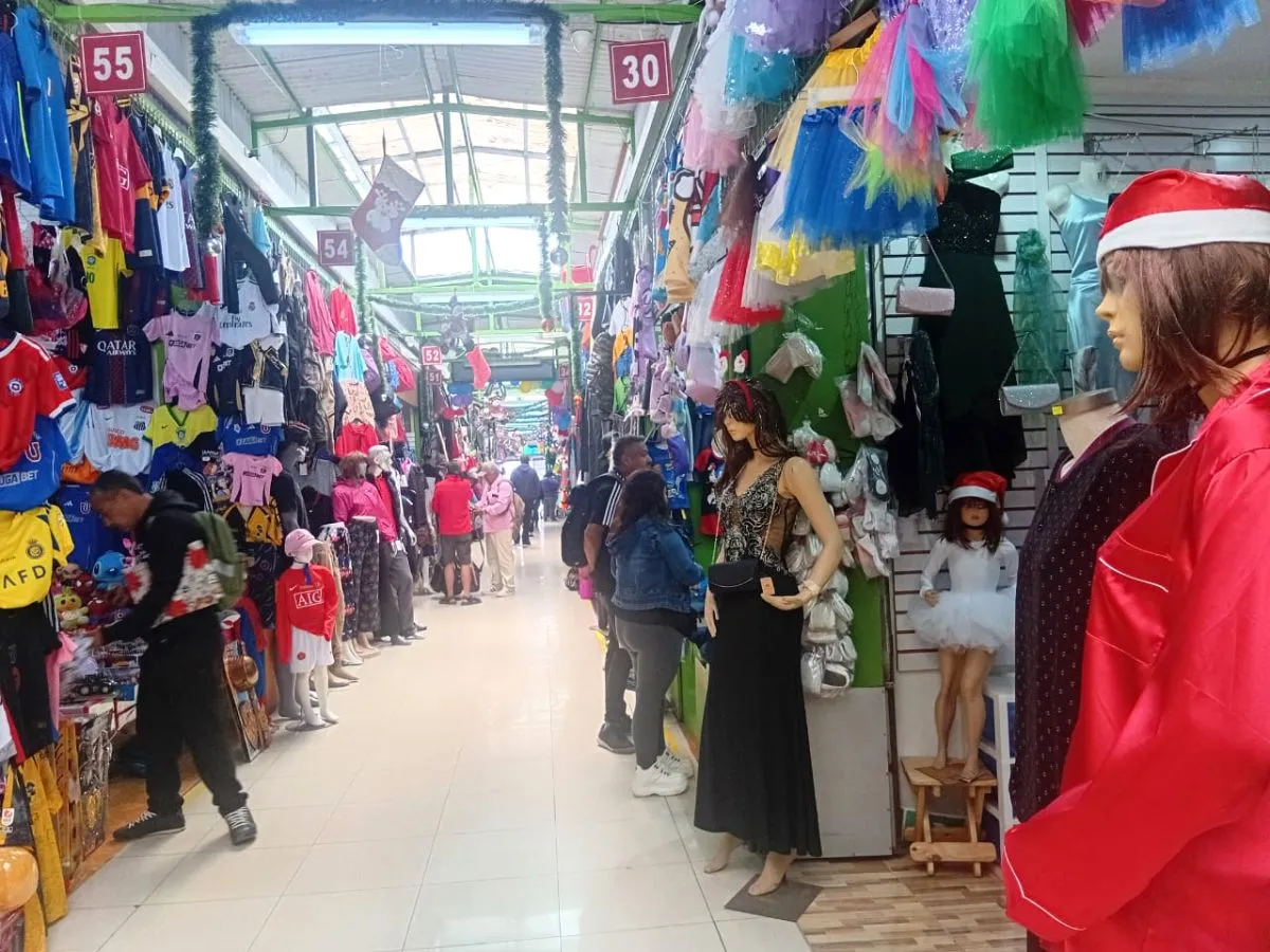 Reactivación comercial en festividad navideña