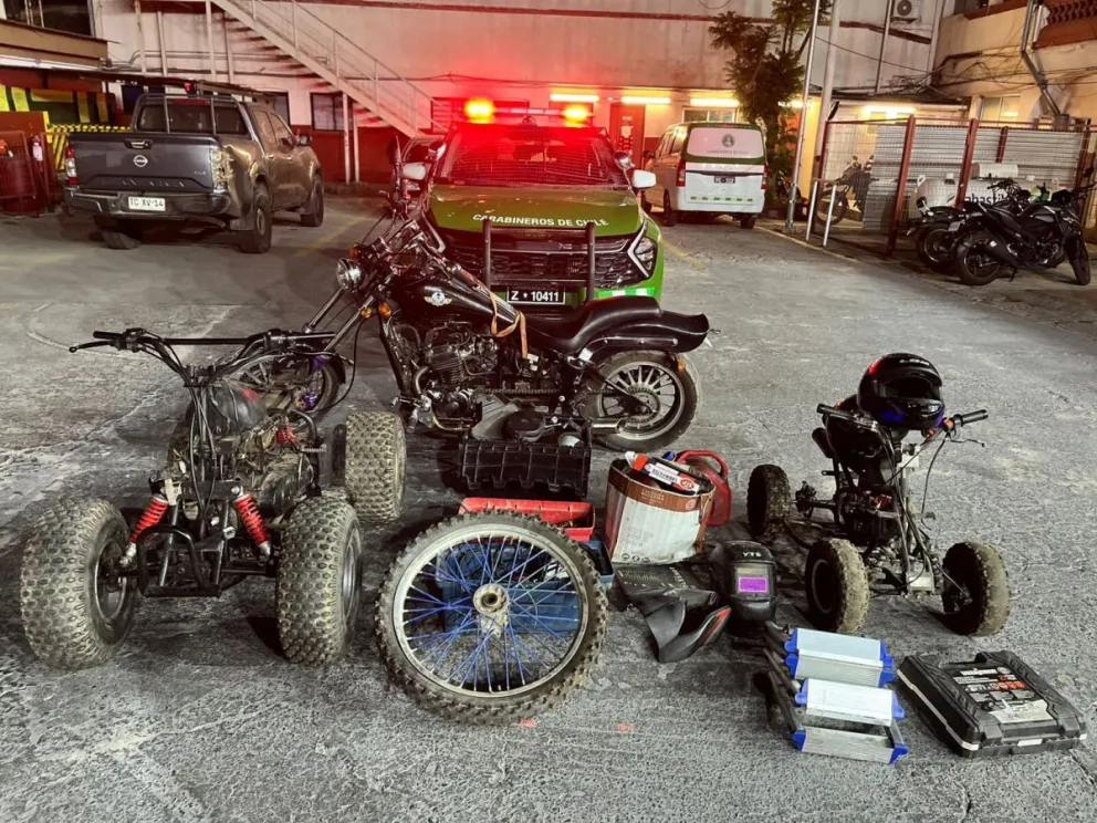 Detienen a hombre por receptación de vehículos robados en La Serena