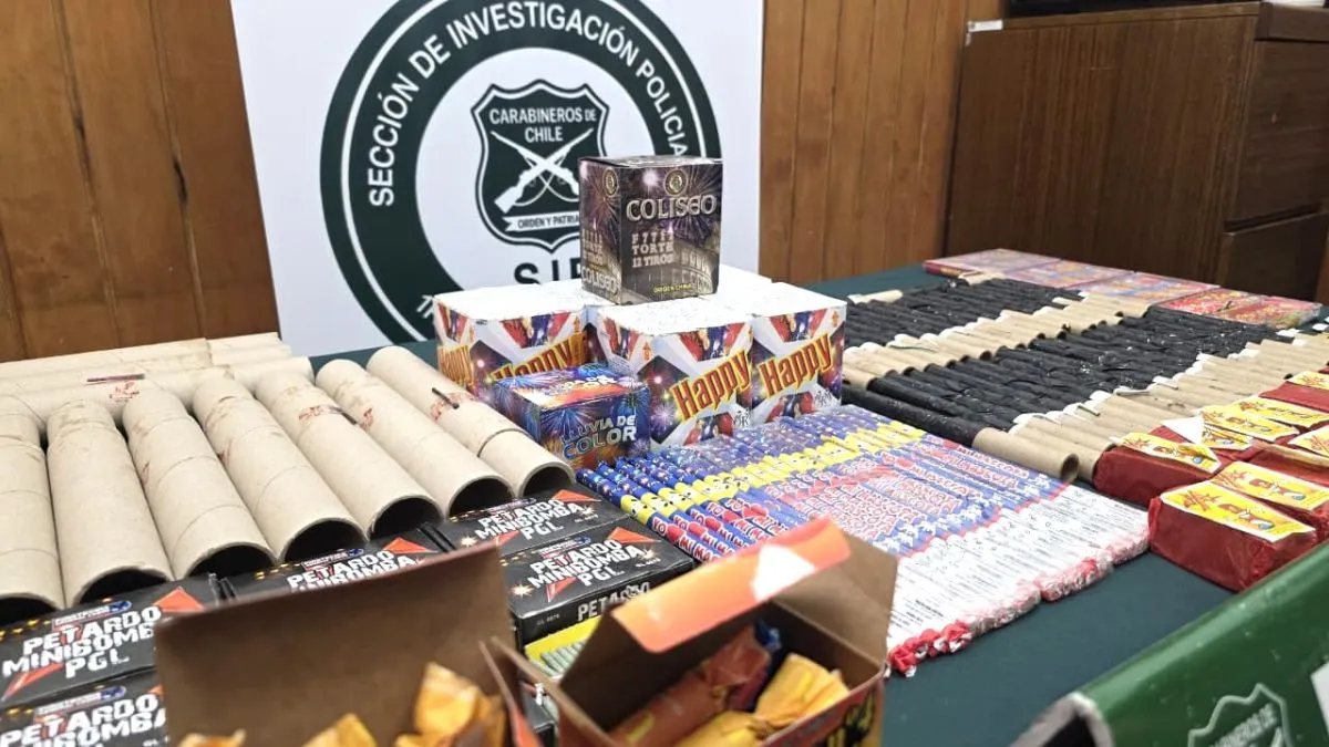 Endurecen fiscalizaciones por venta ilegal de pirotecnia