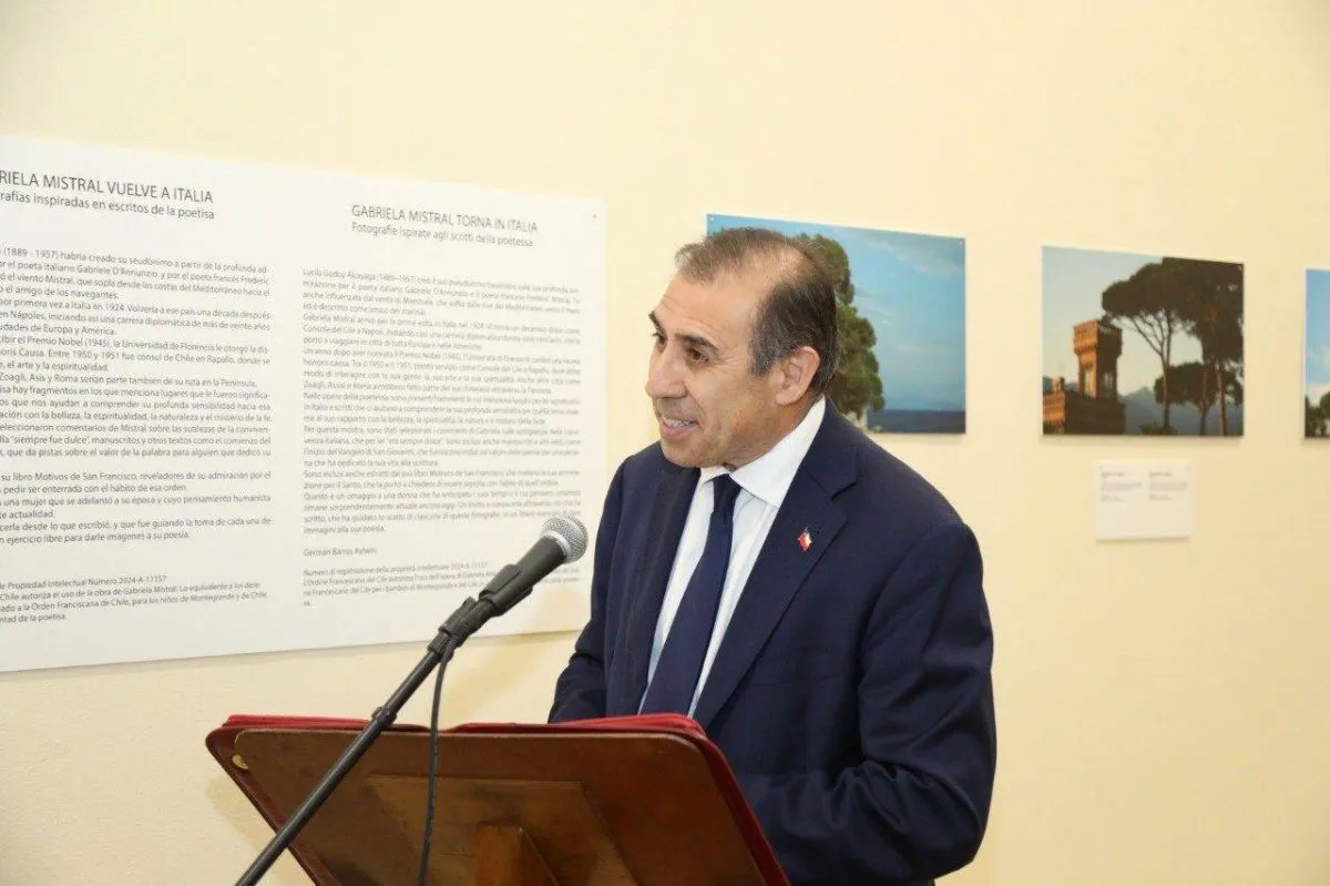 Senador Sergio Gahona promueve legado de Gabriela Mistral Senador Sergio Gahona promueve legado de Gabriela Mistral