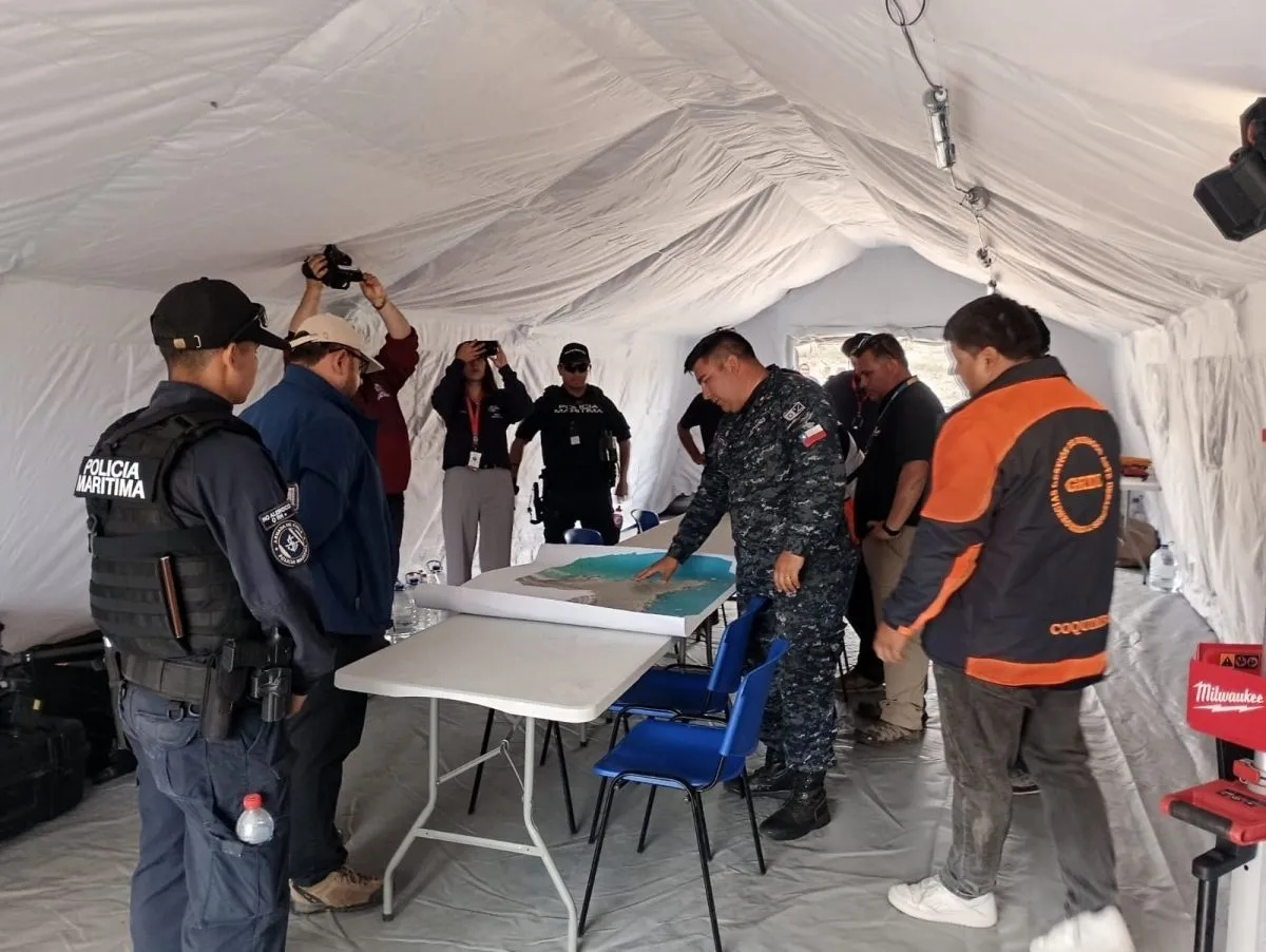 Operativo de búsqueda de Danilo Isami en Los Vilos