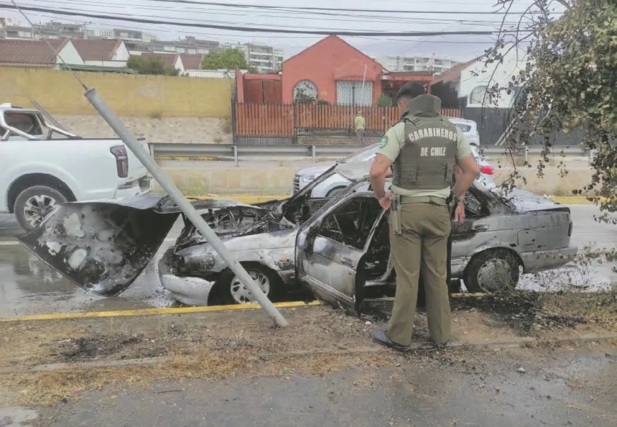 36 vehículos incendiados en La Serena durante el último año