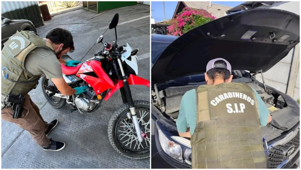 Dos vehículos robados fueron recuperados en Coquimbo tras intensos operativos de Carabineros