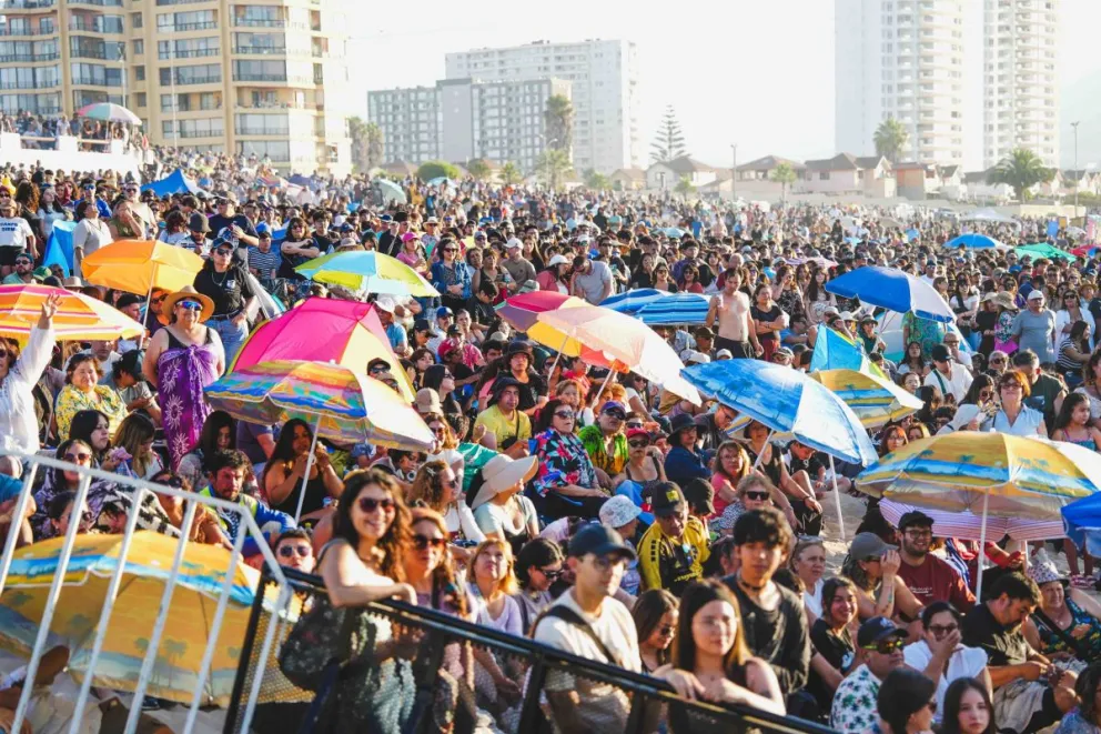 Más de 60 mil personas disfrutaron de Los Jaivas en Coquimbo