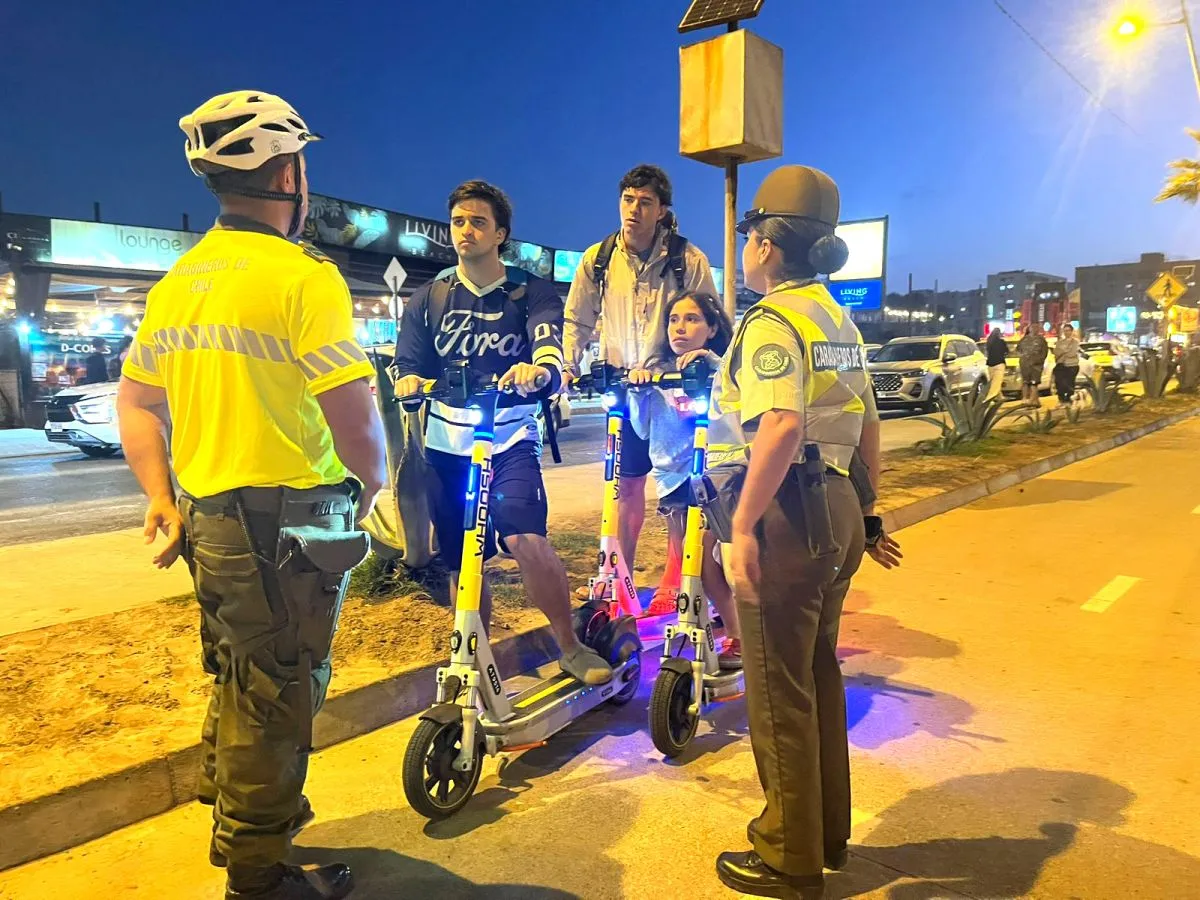 Reducción de velocidad en scooters eléctricos por mal uso