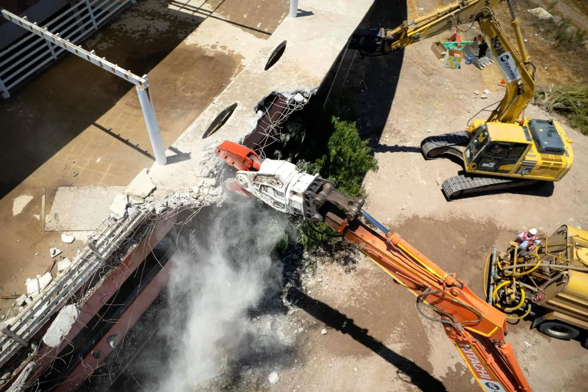 Reconstrucción del Liceo Eduardo Frei en Monte Patria