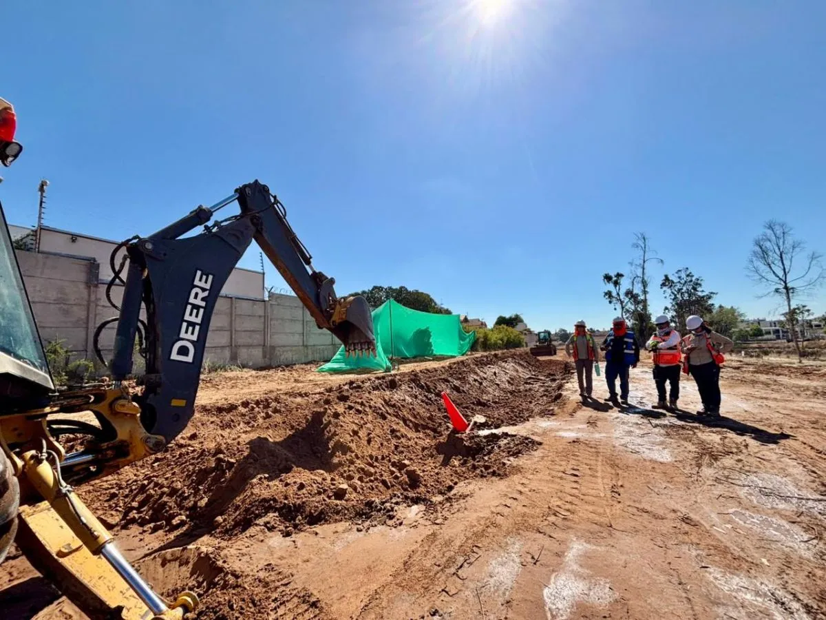 Avance firme obras proyecto vial Los Arrayanes La Serena Avance firme obras proyecto vial Los Arrayanes La Serena