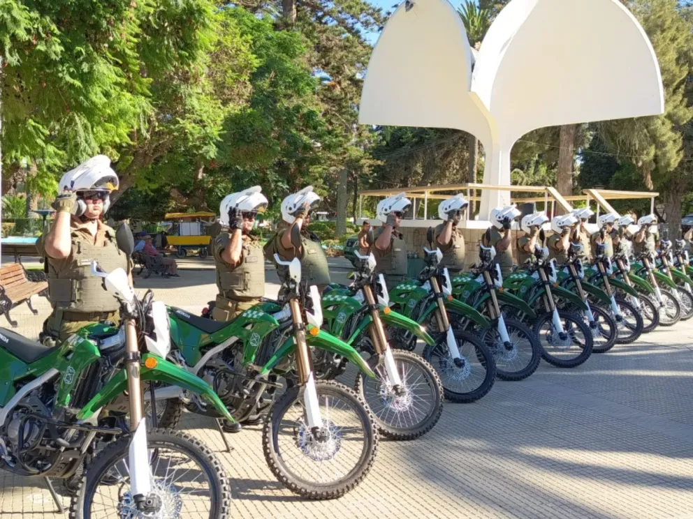 Seguridad en movimiento: Región de Coquimbo suma 27 motocicletas para patrullaje policial
