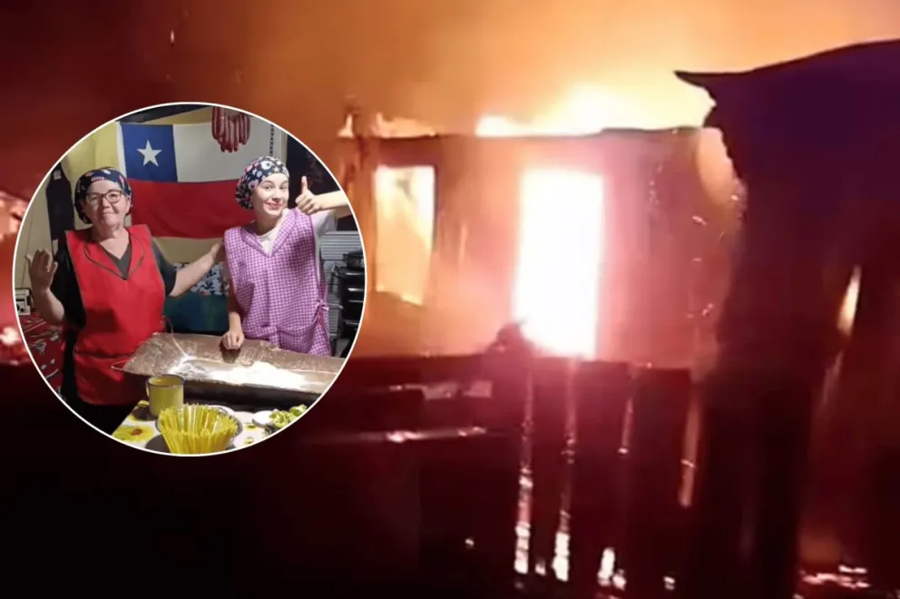 "No alcanzamos a sacar nada": Familia influencer “Campito Silvestre” lo pierde todo tras feroz incendio