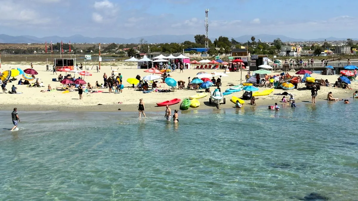 Playas habilitadas en la región: seguridad y tranquilidad