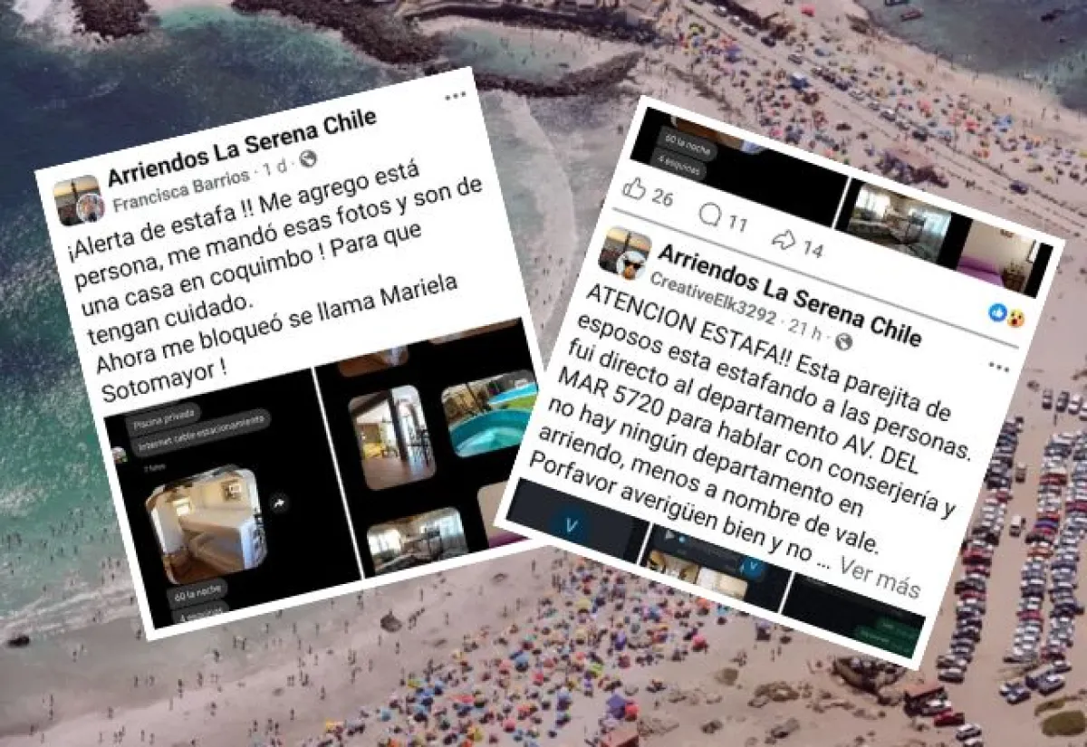 Estafas de arriendos en verano: testimonios y recomendaciones