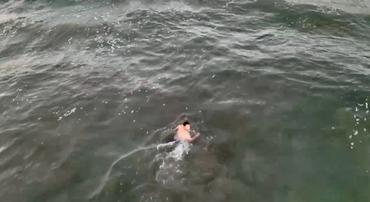 Intensifican labor de dron municipal para prevenir riesgos de inmersión Intensifican labor de dron municipal para prevenir riesgos de inmersión