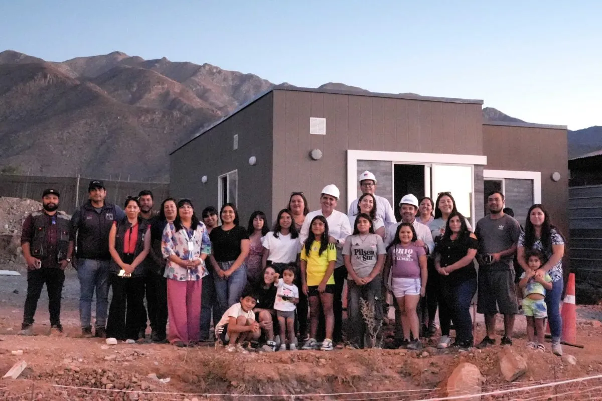 Monte Patria estrena viviendas industrializadas pioneras en la región