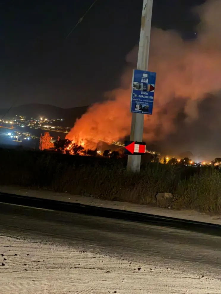 Fatal incendio en Tongoy: una persona resultó fallecida y se investigan las causas del siniestro