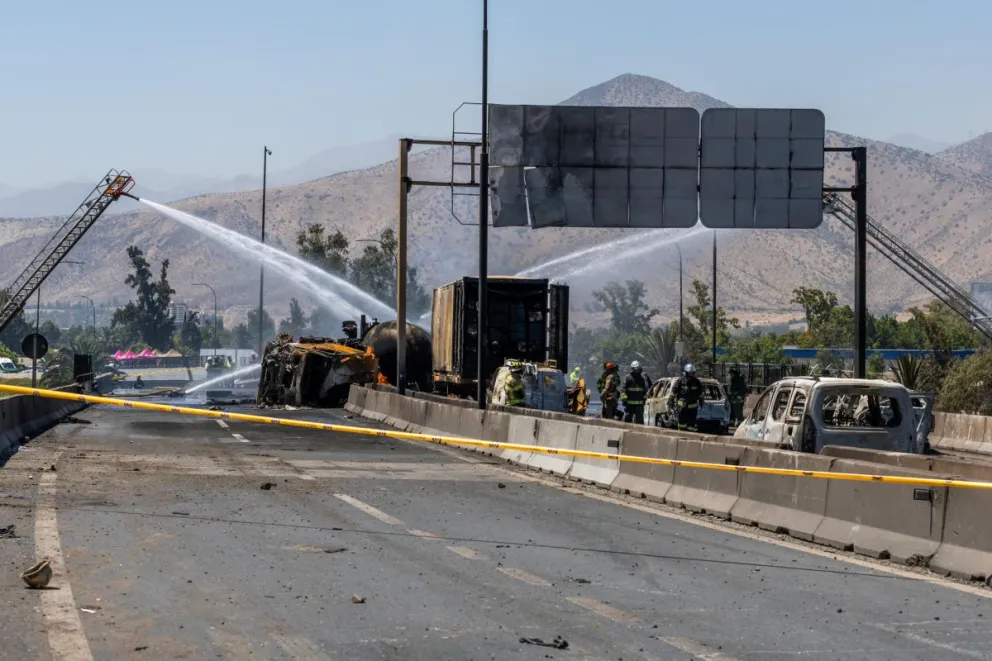 Aumentan a nueve los fallecidos por la explosión del camión en Renca