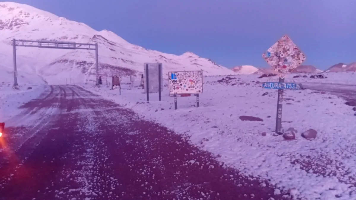 Alerta preventiva por tormentas eléctricas y cierre del Paso Agua Negra Alerta preventiva por tormentas eléctricas y cierre del Paso Agua Negra