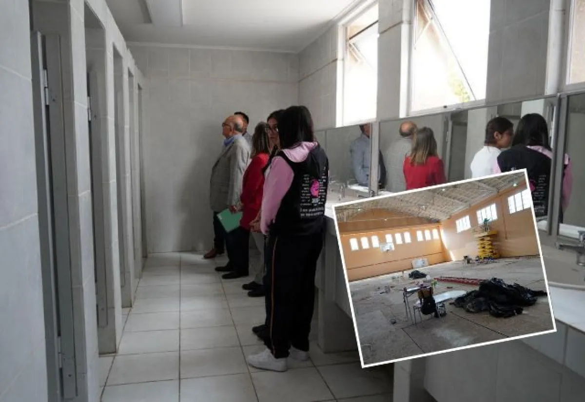 Liceo Gabriela Mistral renueva baños y remodela gimnasio Liceo Gabriela Mistral renueva baños y remodela gimnasio