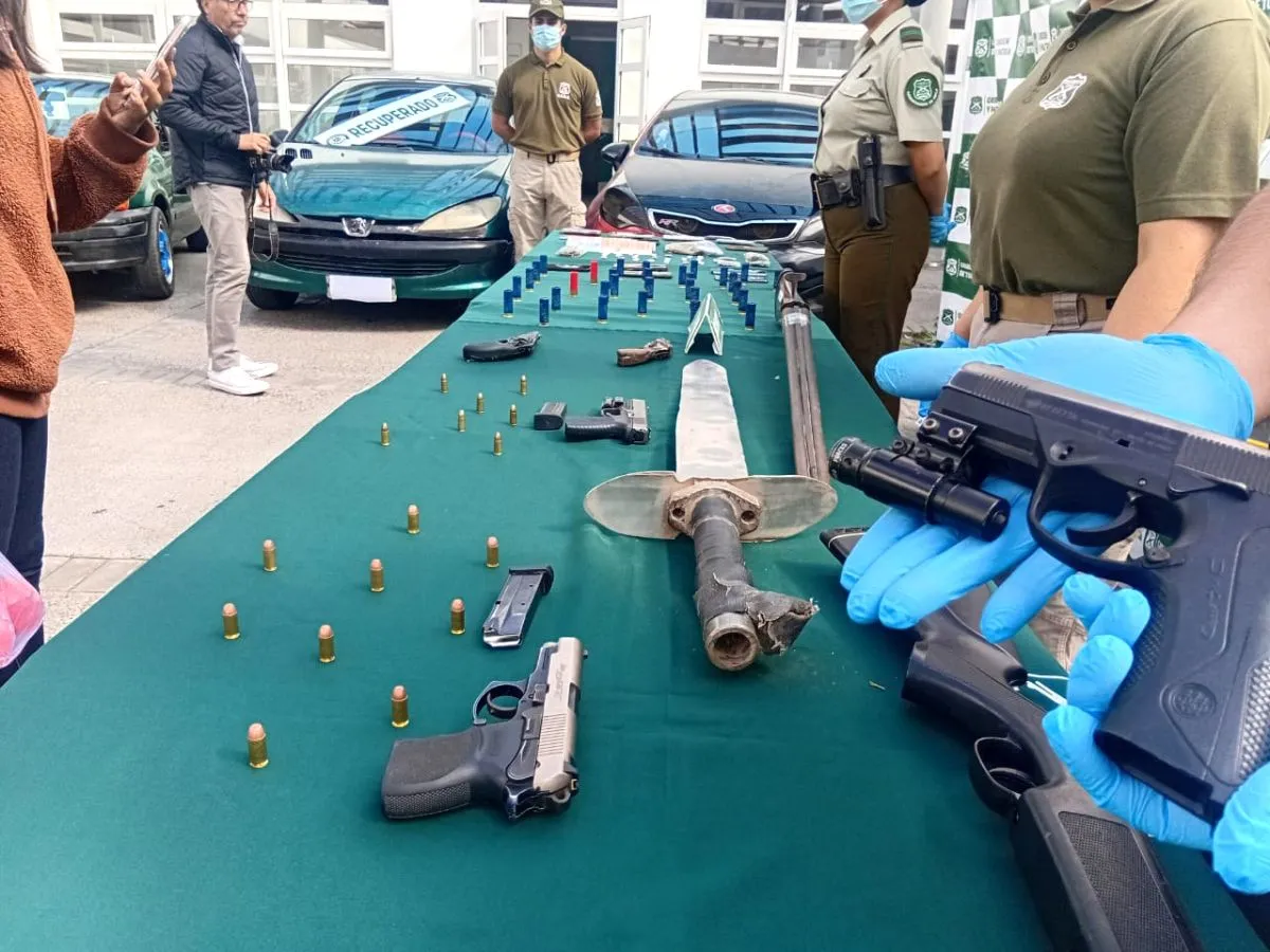 Identidad y estructura delictual de Los Shein: Tío y sobrino lideran banda